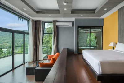 Grand Deluxe Villa met bubbelbad en zeezicht — Panviman Resort Koh Phangan
