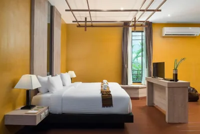 Grand Family Villa met bubbelbad en zeezicht — Panviman Resort Koh Phangan